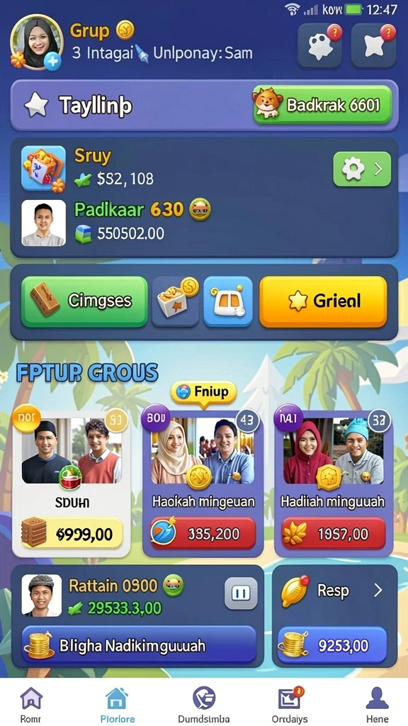gg288 - Tampilan awal yang menarik dengan karakter unik.
