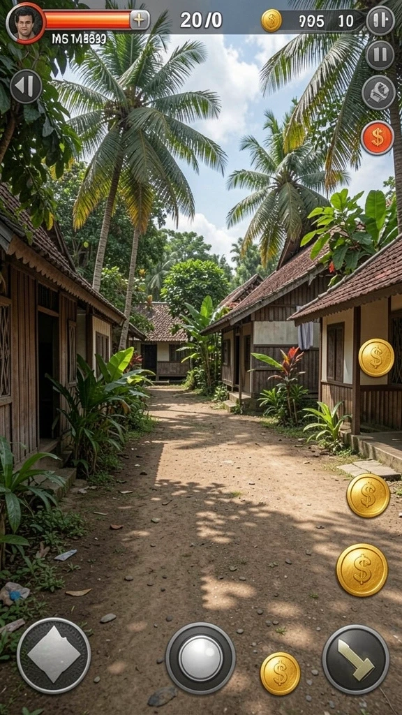 hokigame - Tampilan menu utama yang menarik dan mudah dinavigasi.