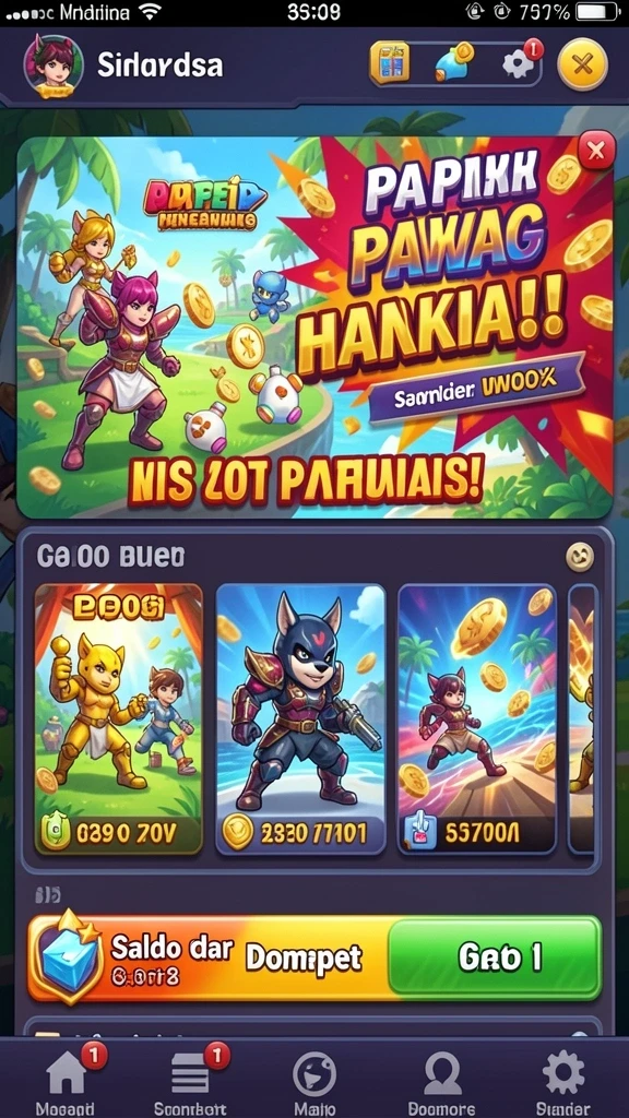 idrhoki138 - Screenshot memperlihatkan mode multiplayer yang penuh tantangan.