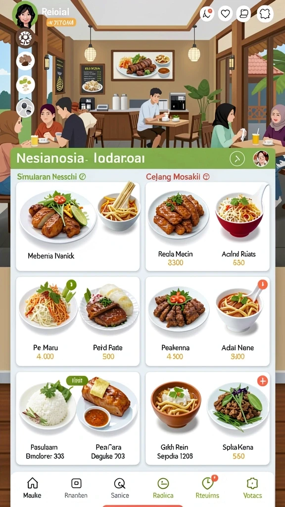 lkopen - Mode kompetisi yang memungkinkan bermain dengan teman.