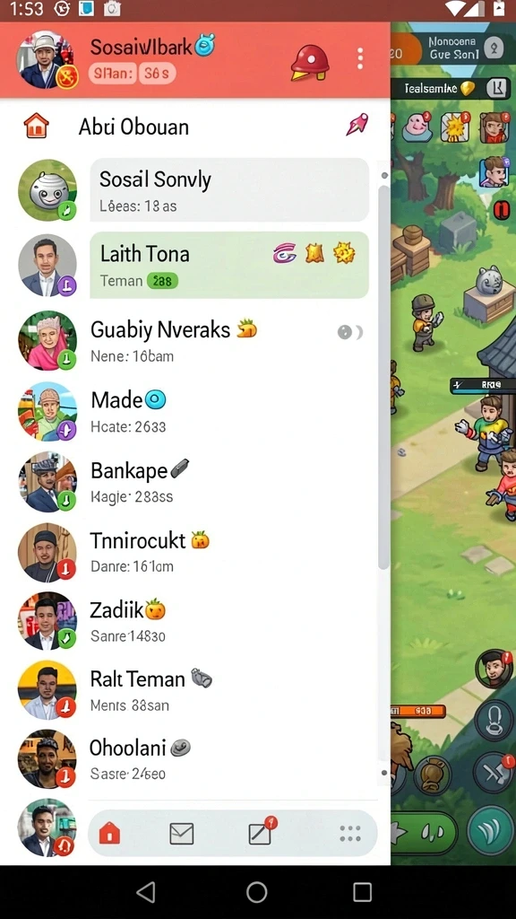 n06 - Grafis menawan yang memperlihatkan detail dunia game.