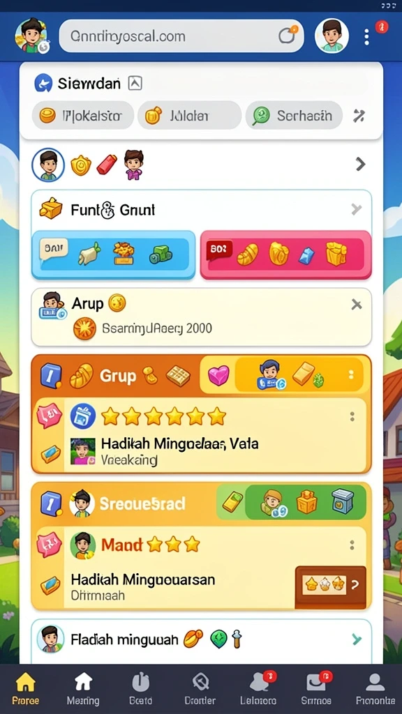 sengtoto - Tampilan awal yang menarik dan mudah dinavigasi.