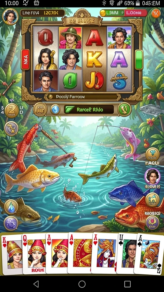 sky99 - Tangkapan layar menampilkan karakter dengan senjata baru.