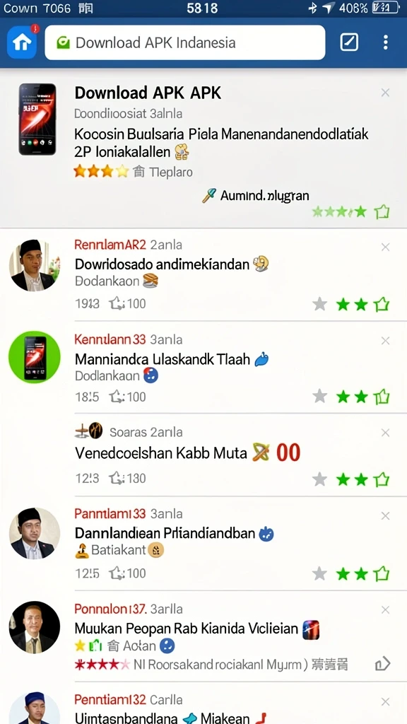 tv888 - Tampilan antarmuka yang user-friendly dan menarik.